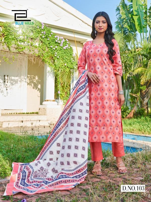 Blue Hills Fashion 4 You Cotton Printed Readymade Salwar 